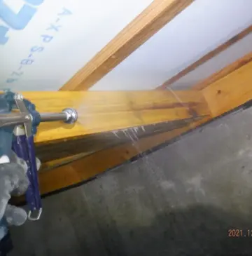 某宗教施設にてホウ酸「ボロンdeガード工法」