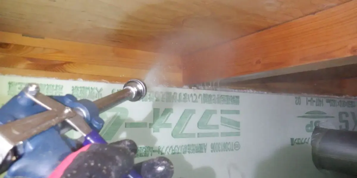 内基礎断熱・空気循環システムに対応可能なシロアリ対策