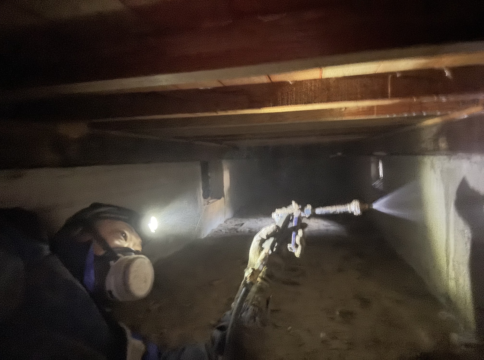 大分市U様邸シロアリ予防施工写真