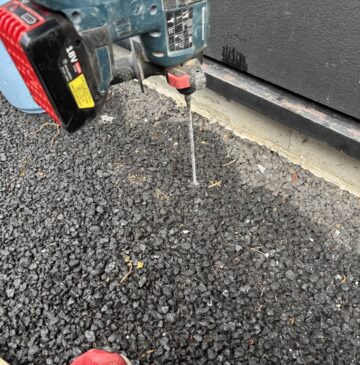 大分市Y様邸シロアリ予防　外周施工施工写真