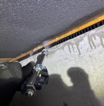 大分市I様邸シロアリ予防施工写真