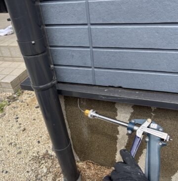 大分市W様邸シロアリ予防施工写真