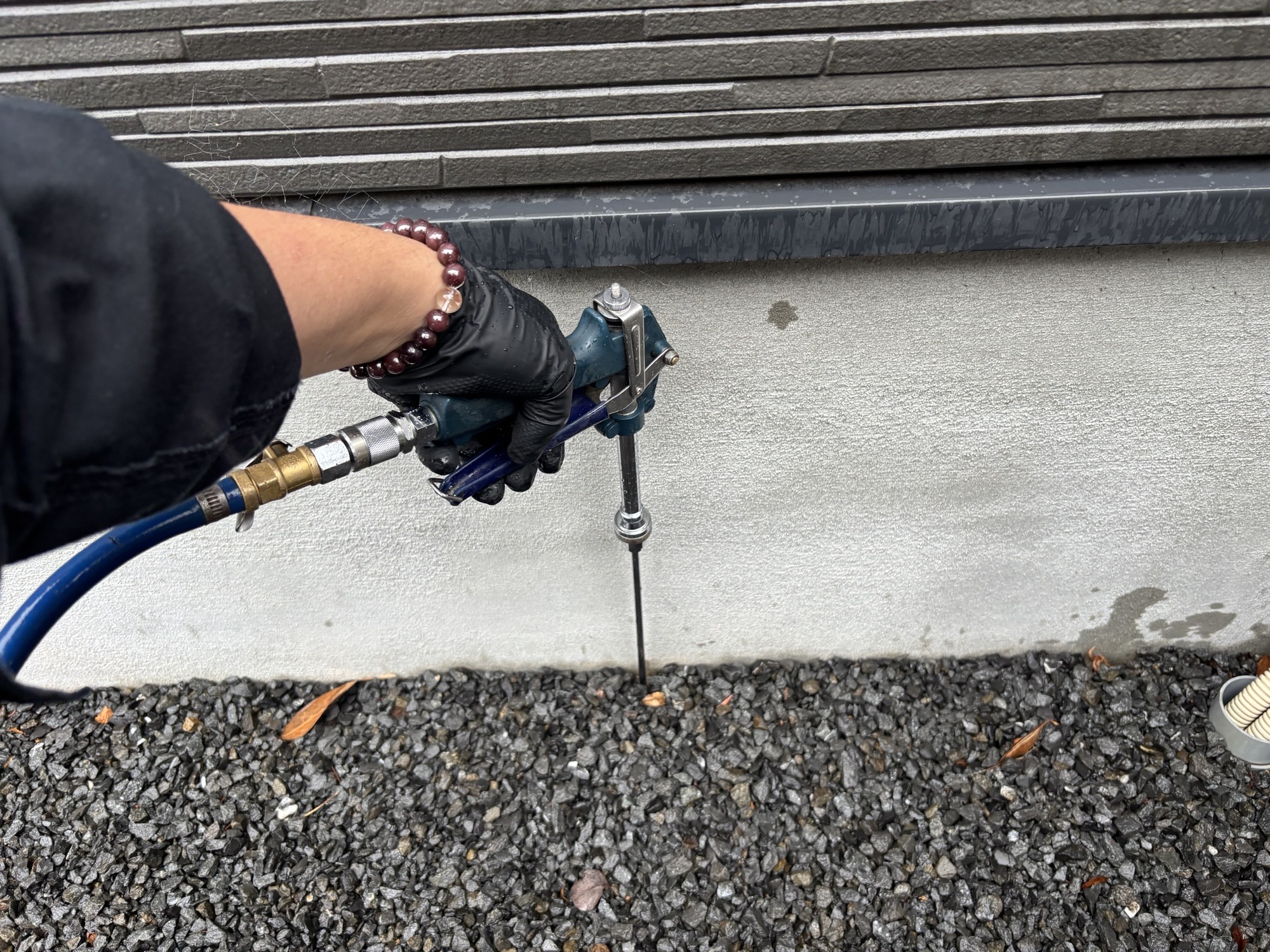 大分市O様邸シロアリ予防工事施工写真