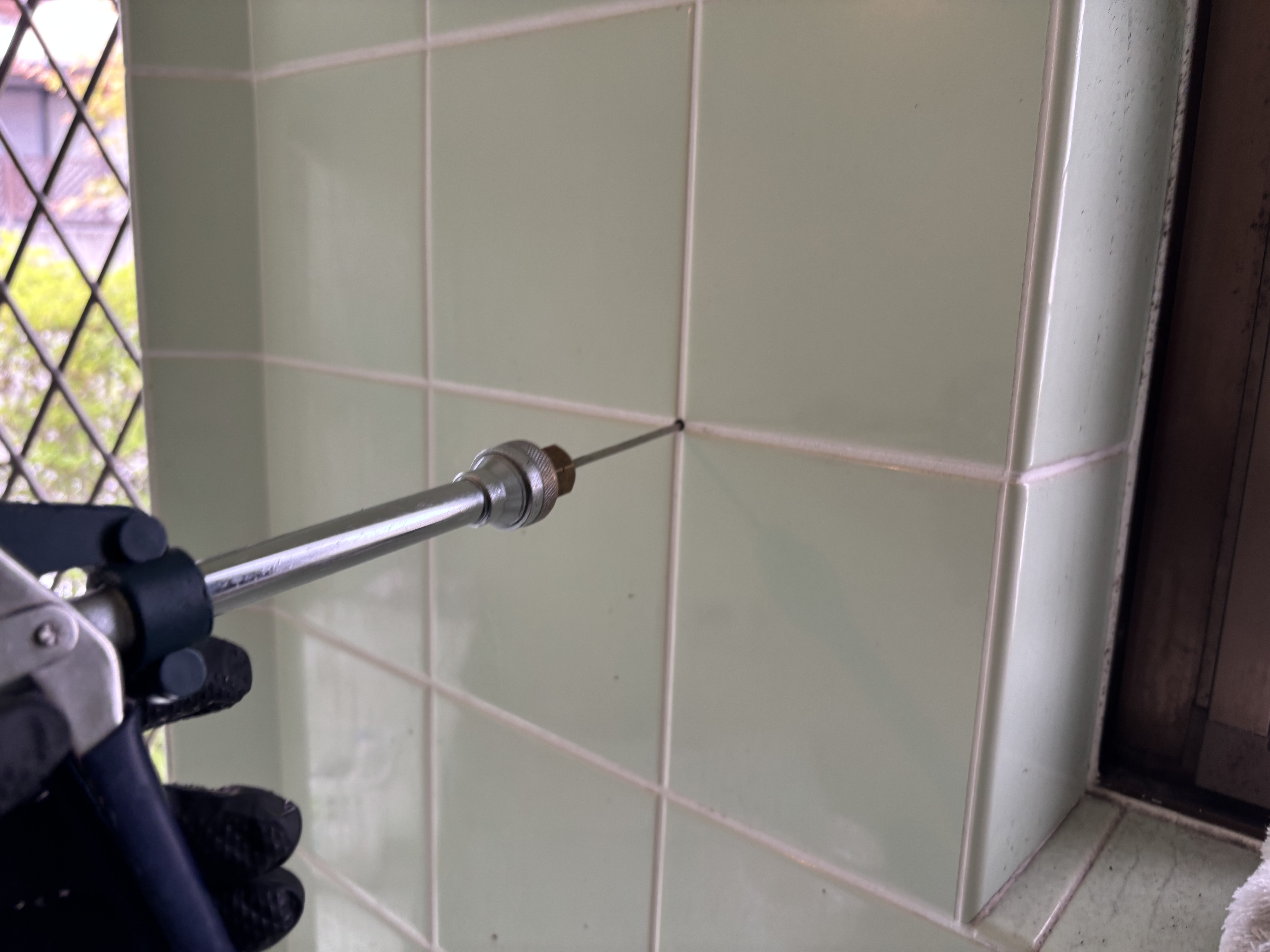 大分市G様邸シロアリ予防施工写真