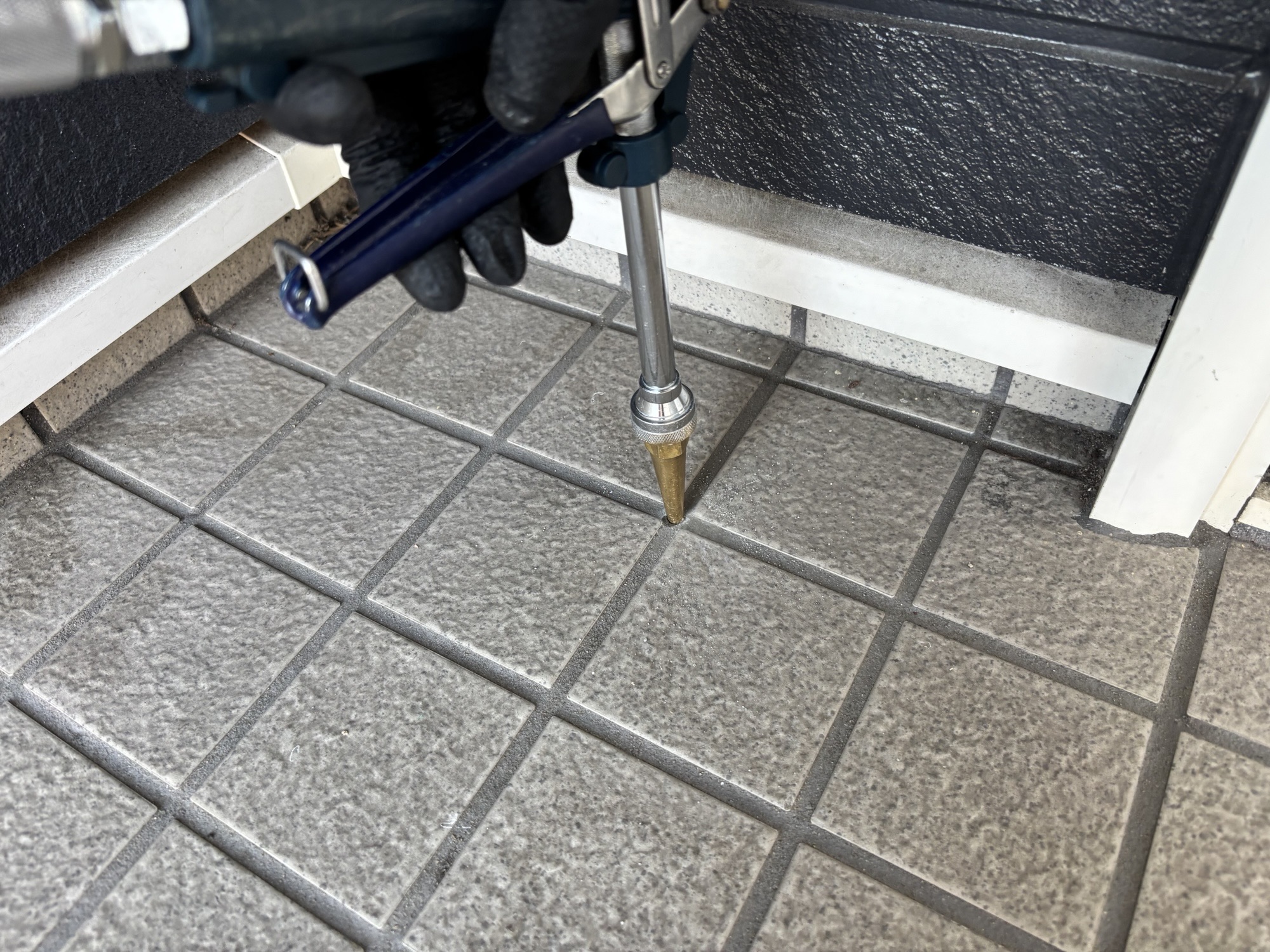 大分市K様邸シロアリ予防施工写真