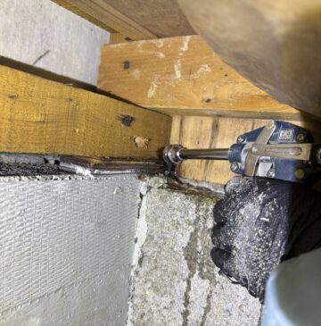 大分市T様邸シロアリ再予防工事施工写真