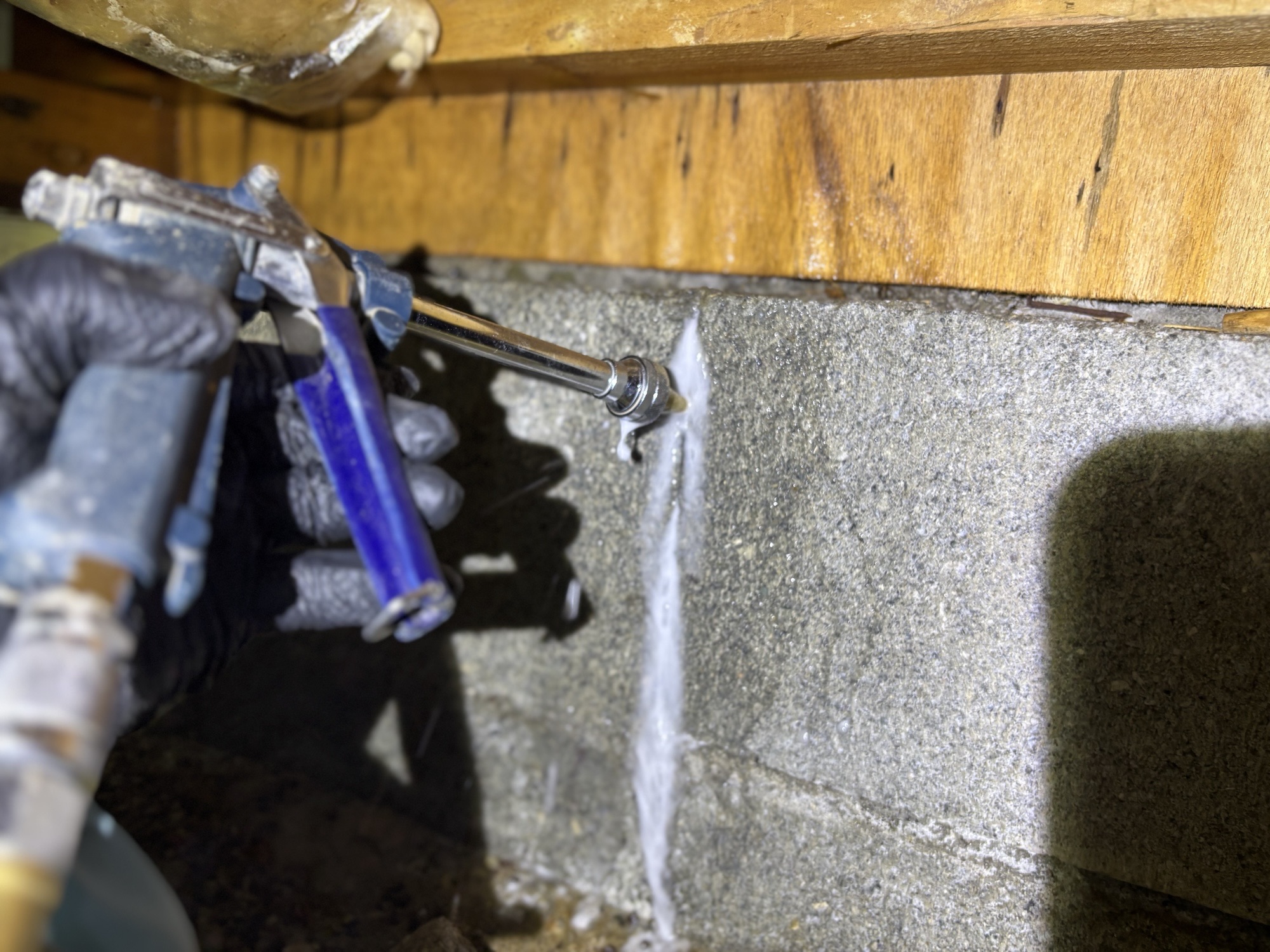 大分市T様邸シロアリ再予防工事施工写真